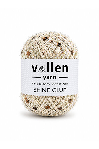vollen yarn Shine Clup Glitter Sequin Hand Knitting Yarn 50 Gr 150 m Polyeste...