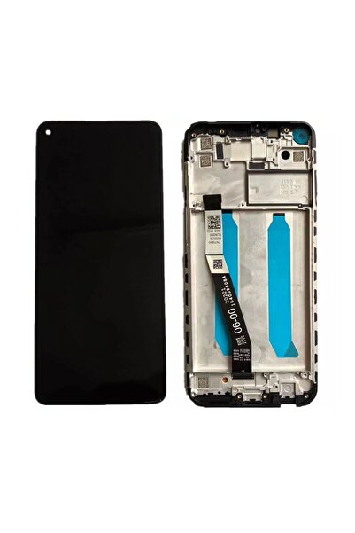 OEM Οθόνη Και Μηχανισμός Αφής Με Πλαίσιο Xiaomi Redmi Note 9 Μαύρο