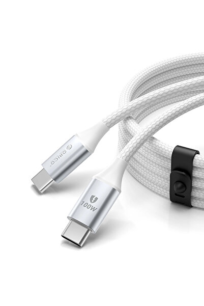 Orico Cablu USB-C la USB-C 100W 1M pentru telefoane și laptopuri cu Power Del...