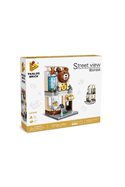 PANLOS Τουβλάκια Κατασκευών 657043 Street View Boutique Shop για 6+ Ετών 249τμχ