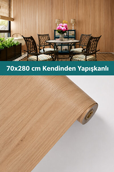 UKAB DEKOR 70x280 Kendinden Yapışkanlı Çizilmez Yüzey Dekoratif Pratik Duvar ...
