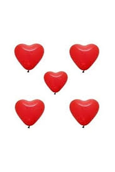 Marsilyan Heart Balloon Without Printing 12Inch 100 Pieces () Ilkel-Grp9Y84