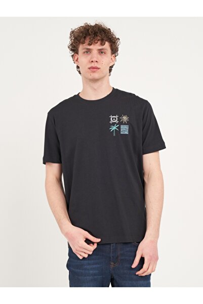 Kenvelo - Tricou barbat cu maneca scurta si imprimeu