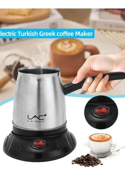 Generic Brand Electric Turkish Greek Coffee Pot, LAICHY Stainless Steel Cezve...