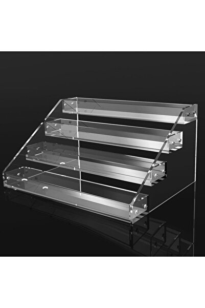STARSTAR 4-Tier Clear Acrylic Display Racks for Perfumes, Nail Polishes & Fig...