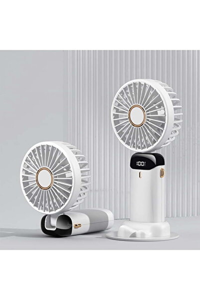 Morvena Picks Ventilator portabil de mână 5 setări de viteză a vântului 5000m...
