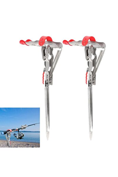 STARSTAR 2-Pack Automatic Fishing Rod Holders, Lightweight Adjustable Fishing...