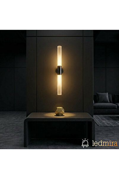 Ledmira Buzlu LED Duvar Apliği Çift Yönlü Modern Dekoratif İç Mekân Aydınlatma