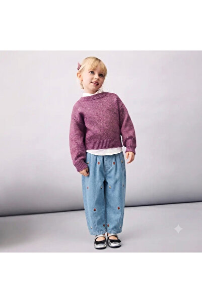 Laciel Prs Laci'el Paris Çilek Balloon Çocuk Pantolon Jeans