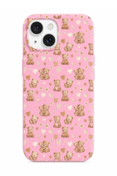 3GEN CASE iPhone 15 Uyumlu İkonik Desenler Serisi Lansman Kılıf İçi Kadife Ka...