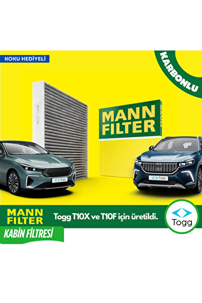 MANN Togg T10X & T10F Kabin Hava Filtresi | Polen - Klima Filtresi