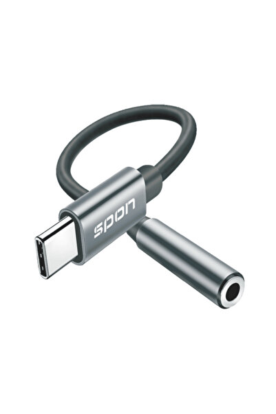Spon Type C Aux to Type-C Headphone Adapter