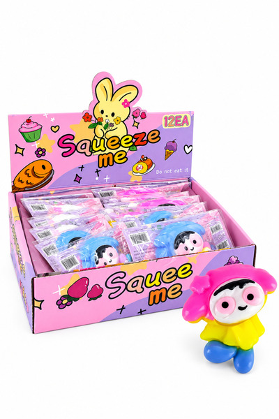 stars pearl Squeeze Me Stress Relief Toy - Cute and Flexible Design (1 Piece)