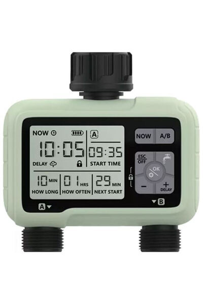 Eurodrip HCT-326 Προγραμματιστής Άρδευσης Μπαταρίας 2 Σταθμών