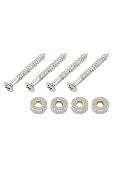 STARSTAR 4PCS Neck and Body Connection Reinforcement Screws with Screw Guitar...