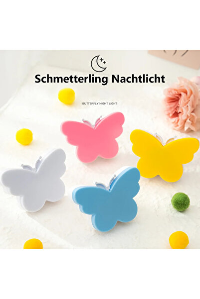 STARSTAR LED butterfly night lights, photosensitive, socket compatible, butte...