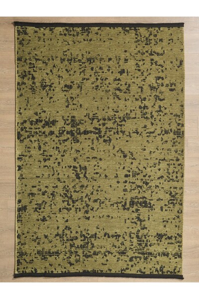 Red Halı Yeşil Şönil Kilim Kaymaz Taban Yıkanabilir Salon Halısı Mutfak Yollu...