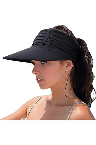 STARSTAR Women's sun hat, wide brim, adjustable, foldable, suitable for ponyt...