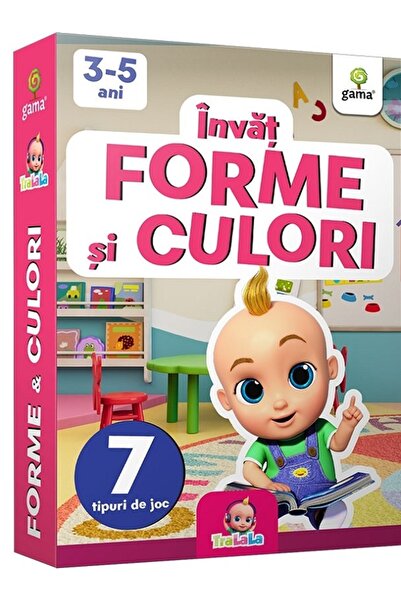 Gama Invat forme si culori 3-5 ani