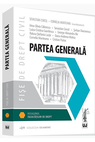 Universul Juridic Fise de drept civil. Partea generala - Sebastian Cercel, Co...