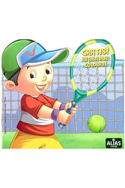 alias Tenis. Abtibilduri colorate + Jucarie