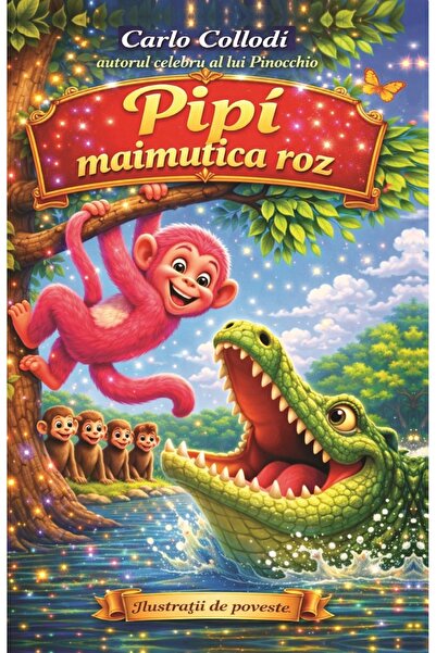 Regis Pipi, maimutica roz - Carlo Collodi