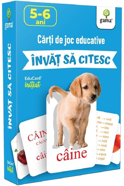 Gama Invat sa citesc. Carti de joc educative