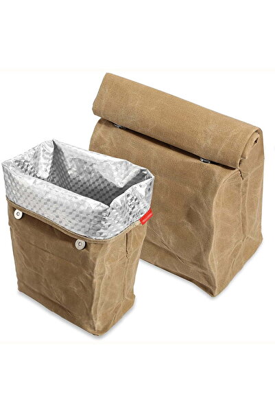 STARSTAR Waterproof and reusable camping lunch bag, insulated aluminum foil i...