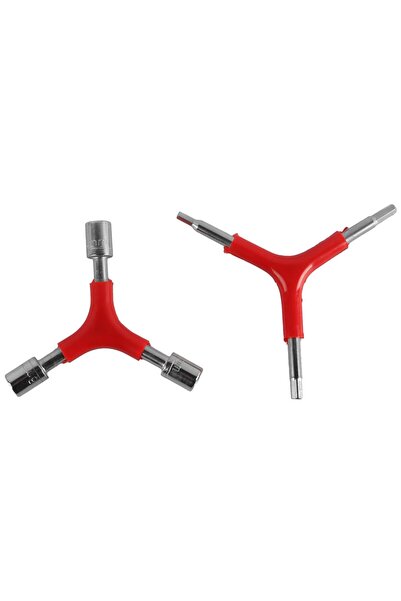 STARSTAR 2 PCS Mountain Bike Hex Key Portable Three-Way Hex Key for Bicycle R...