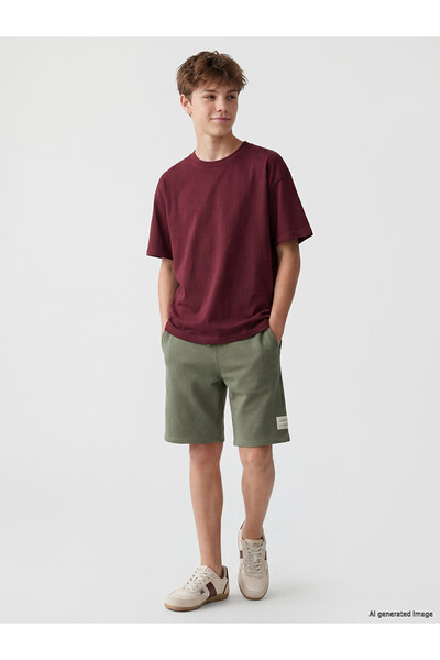 LC Waikiki Nevavm Regular Fit Boy's Shorts with Difference