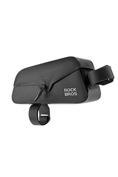 ROCKBROS Geantă de bicicletă impermeabilă pentru cadru de 0.9L cu închidere m...