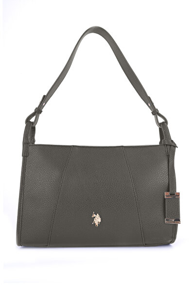 U.S. Polo Assn. حقيبة كتف نسائية من ك.هاكي طراز US26530