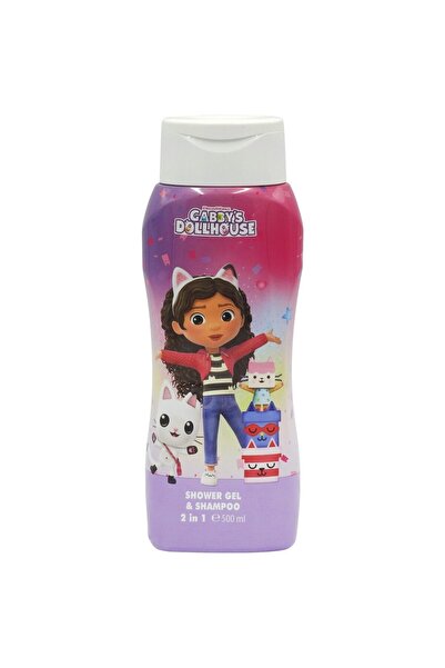 Leski Σαμπουάν και Αφρόλουτρο, Gabbys Dollhouse, 2 σε 1, 500 ml, Παιδικό
