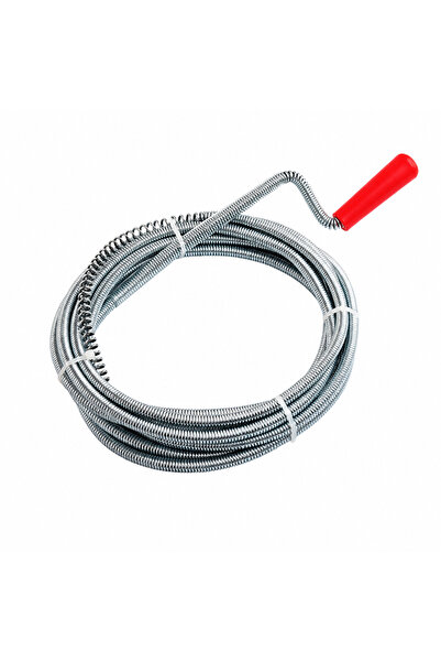 ERENHANÇERLİGLOBAL 5 Metre Lavabo Açma Sustası Gider Açıcı Spiral Tel Tıkanık...