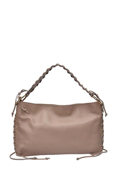 SimpleFind Isabella Rhea Geanta piele -Anita-Roz pudra,Geanta de umar piele n...