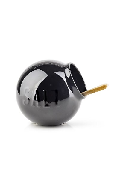 MONDEX Solniță porțelan Affekdesign De la Modern Life 10.3x9.3 negru 1 buc.