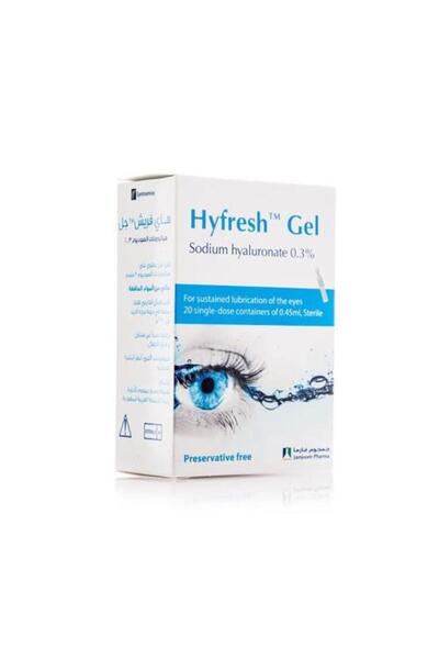 Hyfresh جل للعين - 20 قارورة