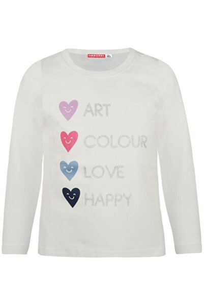 Energiers Μπλούζα "Art Colour Love Happy" εκρού