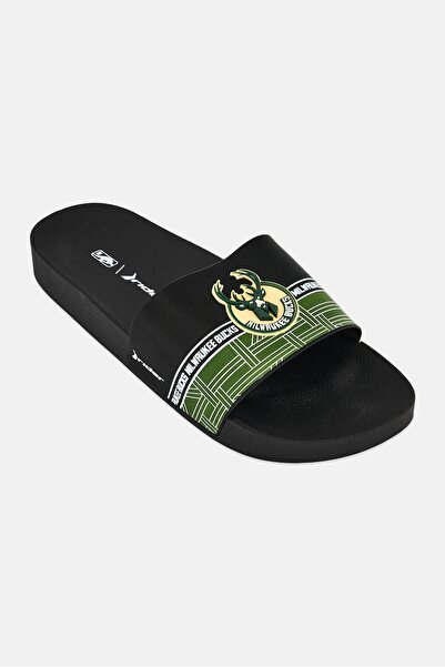 Rider x NBA Men Full 86 Slip On Slides، أسود