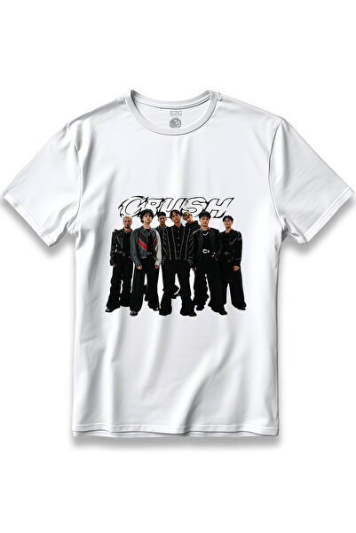 EZG Business Crush Boyband Grup Crush! Baskılı Crush Şarkı T-Shirt Unisex %10...