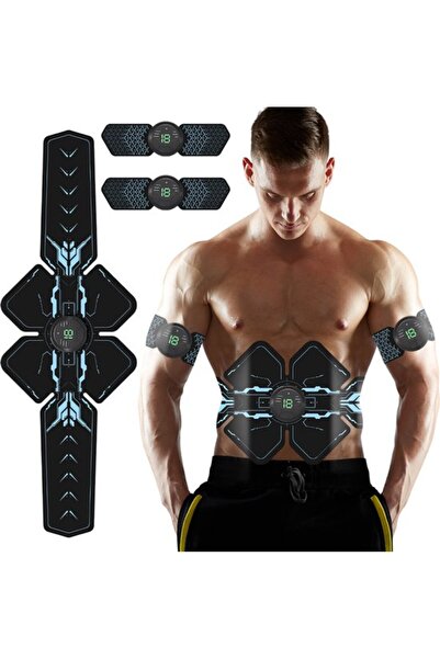 STARSTAR 6-Mode EMS Wireless Electric Abdominal Trainer & Muscle Stimulator T...