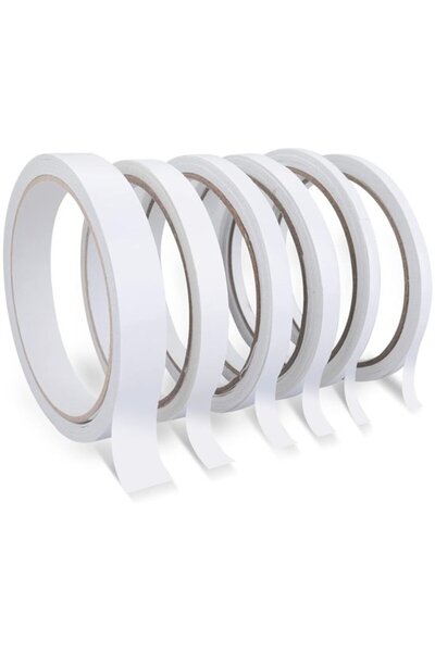 STARSTAR Double-Sided Tape for Crafts - Set of 6 Rolls, Multi-Sizes for Scrap...