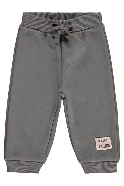 Civil Baby Keep Smiling Label Basic 6-18 Months Sweatpants - Gray