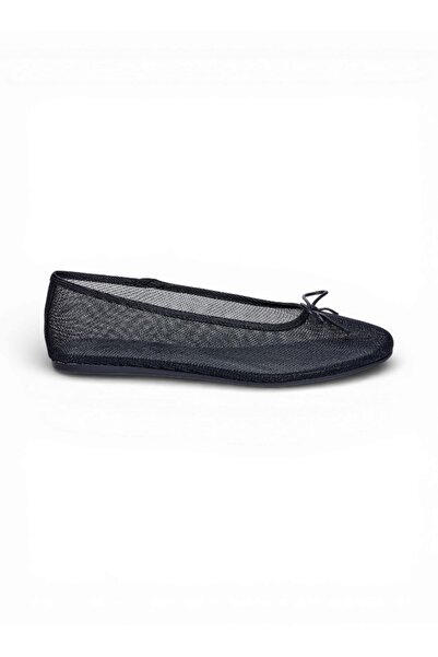 BATA Textured Ballet Flat Shoes
