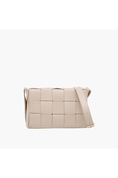 SASHA Textured Crossbody Bag with Adjustable Strap