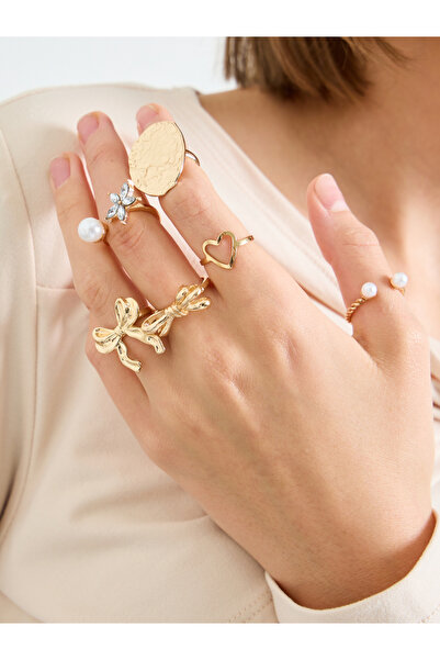 Styli Set of 6 - Gold Tone Ring