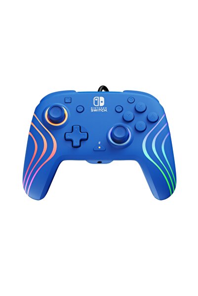 NO BRAND Controler cu fir PDP afterglow wave Nintendo Switch