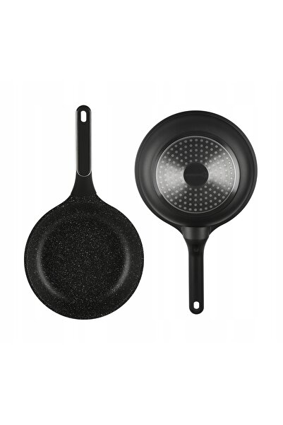 EDENBERG Set de oale ELEGANT, din aluminiu, 10 piese. NEGRU