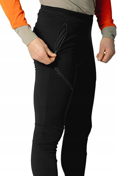 DYNAFIT Pantaloni de trekking bărbați Alpine Softshell Hibrid, negri, mărimea S