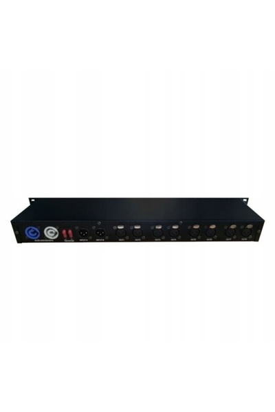 LIGHT4ME Splitter Distribuitor Controler DMX 2x4 8 Canale Două Moduri de Operare